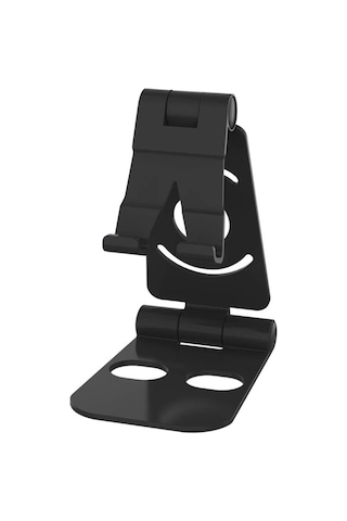Masaüstü Telefon Tutucu Stand Katlanabilir Mobil Stand Siyah (533634902)