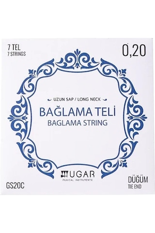 Ugar Gs20c Uzun Sap Bağlama Teli 0.20