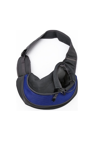 Dm Cbtx Köpek Kedi Sling Taşıyıcı, Tersinir Eller Serbest Pet Çanta, Küçük Boy Mavi