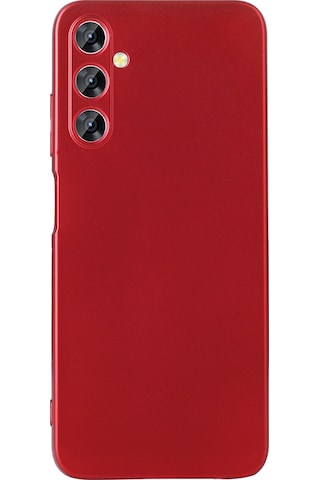 Galaxy Uyumlu A17 Kılıf Zore Premier Silikon Kapak - Saks Mavi Saks Mavi