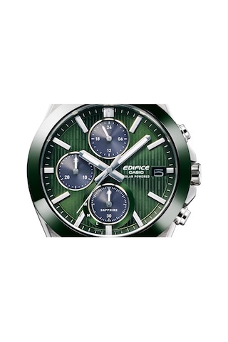 Casio Efs-s650d-3adf Güneş li Kronograf Erkek Kol Saati Metalik Gri