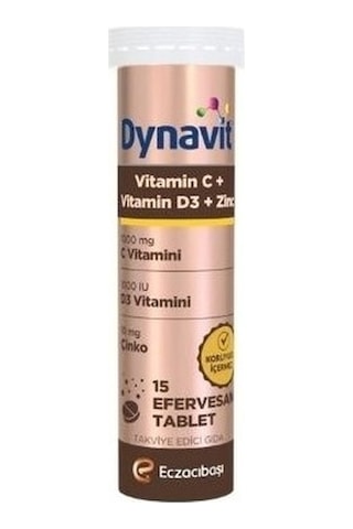 Dynavıt Vıtamın C+d+cınko 15 Eff Tab