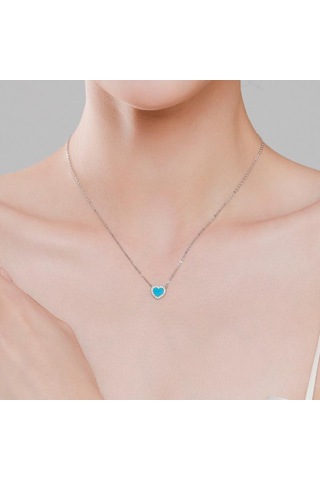 Tancise S925 Gümüş Lüks Kişilik Kolye Kolye Kadın Klasik Gelgit Kolye Gümüş