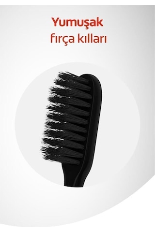 Colgate Mikro Ince Charcoal Hassas Temizlik Yumuşak Diş Fırçası 1 1