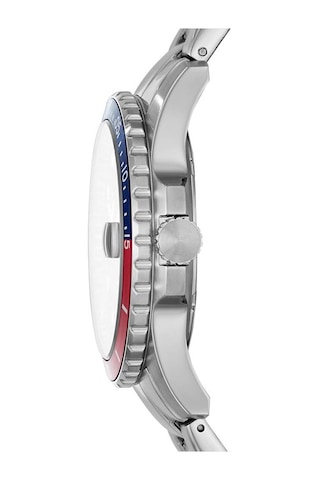 Fossil Ffs5657 Quartz Çelik Gri Siyah Kadran 42 Mm Erkek Kol Saati