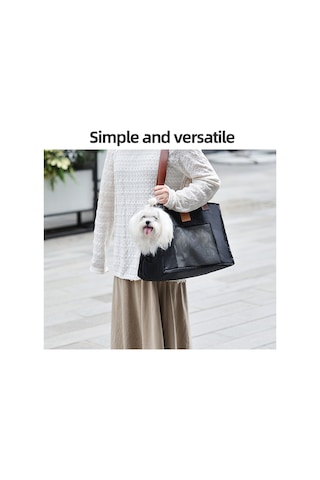 Moveevo Nefes Alabilir Şık Kedi/köpek Çantası - Oxford Kumaş, Dayanıklı, Omuz Askılı Geniş Taşıma