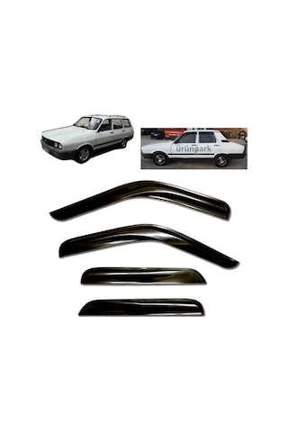 Renault 12 Cam Rüzgarlığı Mugen Tip 4'Lü Set