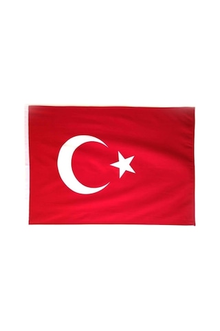 Bayrak Sopalı Türk Bayrağı 70x105 Yüksek Kalite Çift Tarafllı Fabrikasyon Baskı Alpaka Kumaş Diğer
