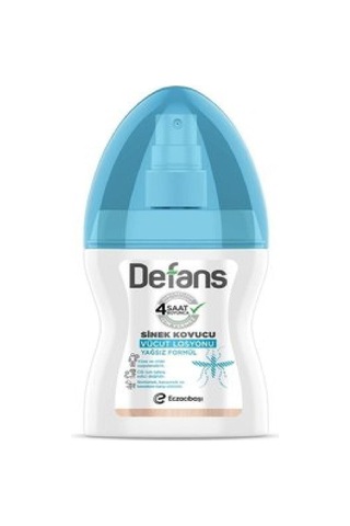 Defans Su Bazlı Sinek Kovucu Vücut Spreyi Yağsız 4 x 100 ML