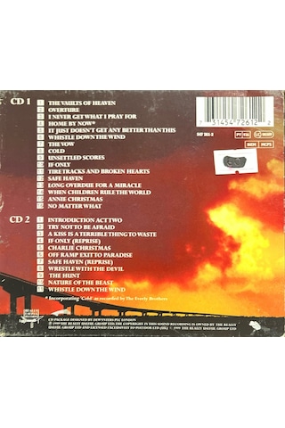 Plak Değildir Cd Dir Cd Whistle Down The Wind Double Cd