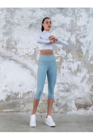 Lismina Toparlayıcı Spor Kapri Tayt Çağla Yeşili