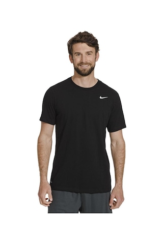 Nike M Nk Df Tee Dfc Crew Solıd Erkek Siyah T-Shirt - Ar6029-010 Siyah