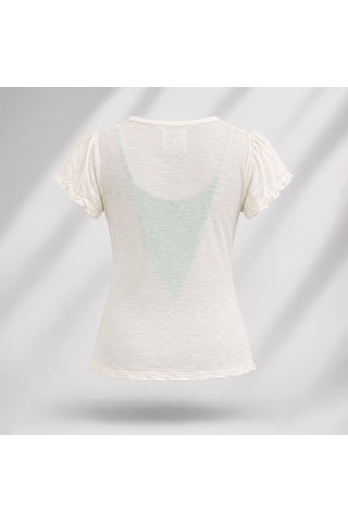 Oxbow İpanema Kadın T Shirt E7ipanema E7ıpanema C05 Beyaz