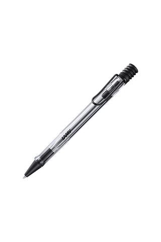 Lamy Vista Tukenmez Kalem Metal Siyah Klips Seffaf Şeffaf
