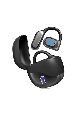 Tenfowee M62 Açık Kulaklı Ows Bluetooth Kulaklık - 144 Dil Gerçek Zamanlı Çeviri, Aı Teknolojisi, Müzik Ve Konuşma - Siyah