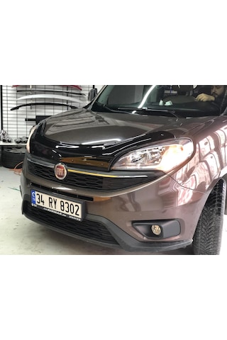 Fiat Doblo 2015+ Kaput Rüzgarlığı Piano Black