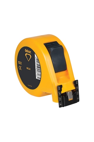 Dekor 819 Helix Mıknatıslı Şerit Metre Uzunluk Ölçme 8 m x 25 mm