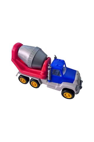 Beton Mikseri Oyuncak Harç Kamyonu Uzunluk 29cm Mavi