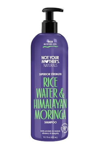 Not Your Mother's Rice Water & Himalayan Moringa Güçlendirici Şampuan 450ml Tüm Saçlar