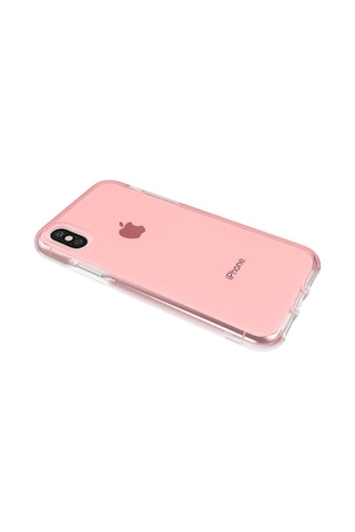 Apple Uyumlu iPhone XS Max 6.5 Ur Ice Cube Kapak-Siyah