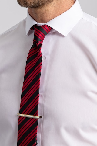 Tudors Slim Fit Dar Kesim Düz Erkek Gömlek-5178 Beyaz