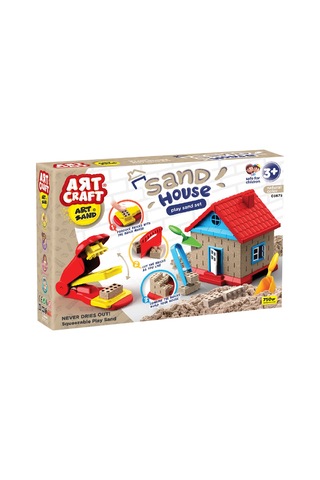 Dinozor Dişçi Oyun Hamur Set + Kum Ev 750 Gr