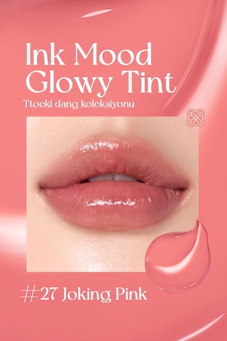 Peripera Perıpera Ink Mood Glowy Tint 27 Joking Pink Tteok Recipe 27