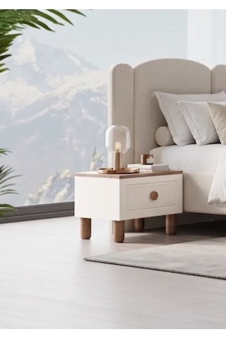 Lotus Mdf Bazalı Yatak Odası Takımı