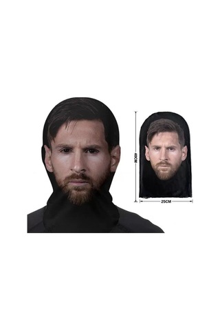Lionel Messi 3 Boyutlu Nefes Alabilen Ünlü Maskesi