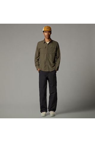 The North Face M L/s Sequoia Shirt Erkek Gömlek-29911 Haki