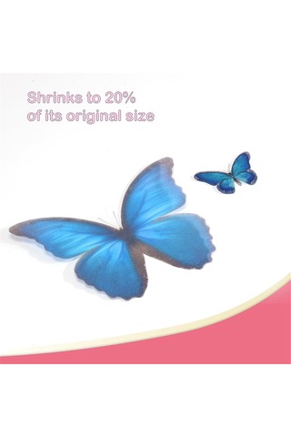 Yazdırılabilir Büzüşen Plastik Levhalar, Yazdırılabilir Büzüşen Plastik Levhalar, 6 Levha