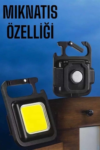 Led Işık Acil Durum Işığı Çok Fonksiyonlu Mıknatıs Özelliği - 5000