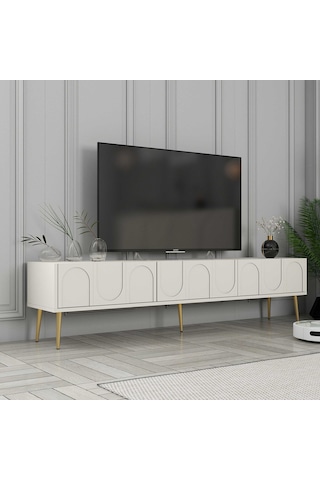 Variant Lyon Alt Tv Ünitesi - Krem / Altın