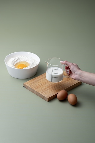 Emsan Lia Borosilikat Ölçü Kabı 300 Ml Şeffaf