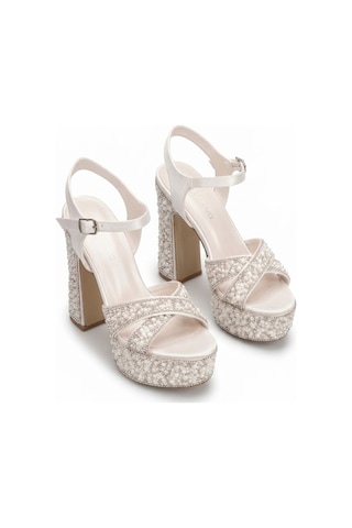 Ayakkabı Fuarı Elit Fls053-451c Kadın Platform Ayakkabı Sedef