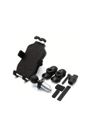 Motion003 Motosiklet Telefon Tutucu Siyah Suzuki Gsxr Gsx R 600 750 1000 Kawasaki Ninja 400 250 İcin Aluminyum Alasimli Guvenli Vidalı