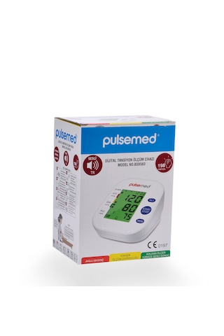 Pulsemed Bsx-583 Türkçe Konuşan Dijital Tansiyon Ölçüm Cihazı Koldan Ölçer