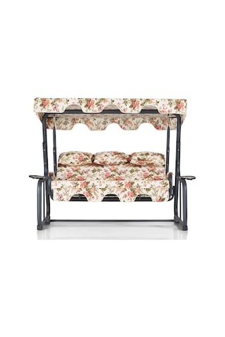 Erinöz Vitis 3 Kişilik Bahçe Balkon Teras Salıncağı (419549951) Antrasit