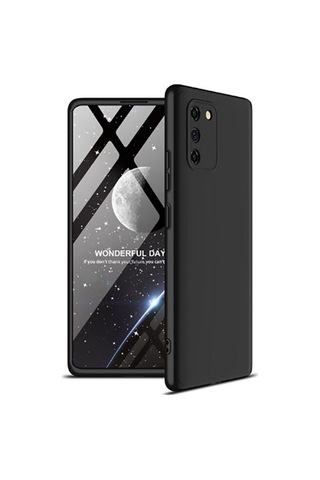 Samsung Uyumlu Galaxy A91 S10 Lite Kılıf Zore Ays Kapak Siyah