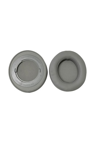 Youmex Razer Kraken 7.1 V2 Uyumlu Gri Protein Deri Hafıza Köpük Değiştirme Kulaklık Örtüsü Gri