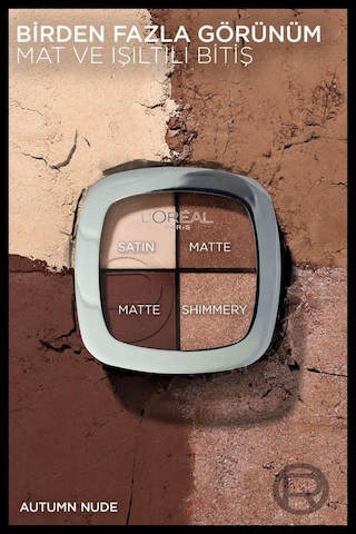 Eye & Cheek Quad - 03 Autumn Nude Dörtlü Far Ve Yanak Paleti 3600524253332-11245