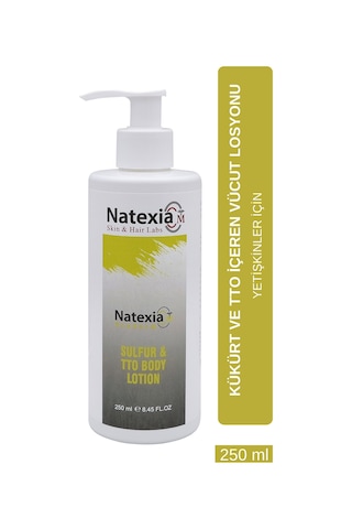 Natexia Yetişkinler İçin Scaderm Sülfür&tto Vücut Losyonu %12,5 250 Ml