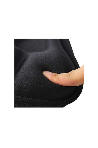 Monero Bisiklet Hakiki Jelli Sele Kılıfı Genişlik Ayarlamalı 260 x 165 CM - Siyah - Gri Gri - Siyah