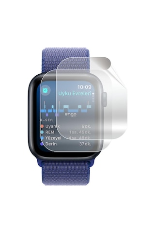 Apple Uyumlu Watch Se 40 Mm Ekran Koruyucu Şeffaf Tpu Film 2 Adet