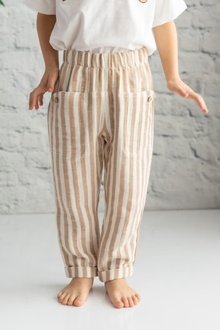 Zeyland Erkek Çocuk Cep Detaylı Müslin Pantolon-ekru Ekru