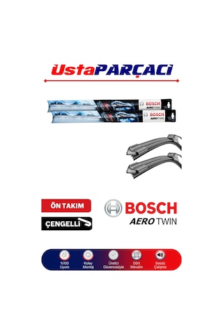 Bosch Honda Hr-v 2021-2025 Aerotwin Silecek Takımı