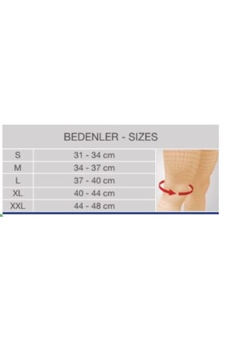 Orlex Patella Ve Ligament Destekli Dizlik Dz13
