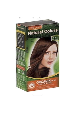 Natural Colors 6ca Karamel Organik Saç Boyası