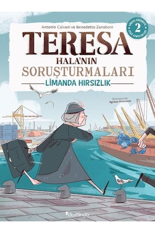 Görsel Mantıksal ve Bilişsel Beceri Etkinlikleri (7-9 Yaş) - Teresa Halanın Soruşturmaları 2 (Çıkartmalı) - Antonio Calvani - Domingo Yayınevi