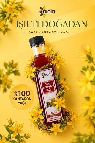 Sarı Kantaron Yağı 250 Ml - Bitkisel Kantaron Yağı - 915579252